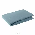 Prześcieradło z bawełny jersey z gumką niebieskie 240x220 Design 91 - 9