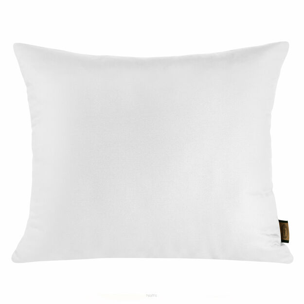 Poszewka satynowa 50x70 NOVA 1 biała