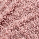 Koc futrzany 130x270 ADORE pudrowy - 2