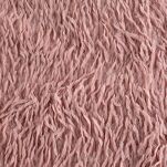 Koc futrzany 130x270 ADORE pudrowy - 4