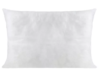 Wkład do poszewki dekoracyjnej 35x55 biały pokryty flizeliną
