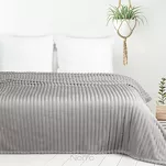 Koc 200x220 SOFT beżowy puszysty typu flano z wytłaczanym wzorem Design 91 - 6