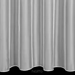 Firana na przelotkach 140x260 ANABEL biała z organzy błyszcząca wykończona szwem obciążającym - 6