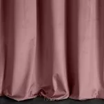 Zasłona gotowa na przelotkach 140x250 ROSA welwetowa ciemny róż Design 91 - 11