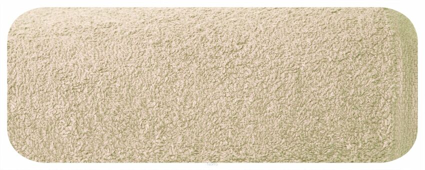 Ręcznik 50x90 GŁADKI 2 ciemny beż 500 g/m2