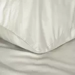 Pościel satynowa 180x200 NOVA 3 jednokolorowa gładka kremowa - 8