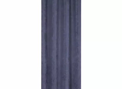 Zasłona gotowa na przelotkach 140x250 JULIE granatowa jednokolorowa o strukturze sztruksu