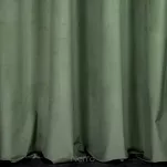 Zasłona na taśmie 140x270 MELANIE welwetowa ciemna mięta o aksamitnej strukturze - 6
