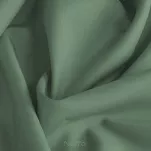 Zasłona gotowa na przelotkach 140x250 RITA jednokolorowa ciemna mięta z miękkiej tkaniny - 2