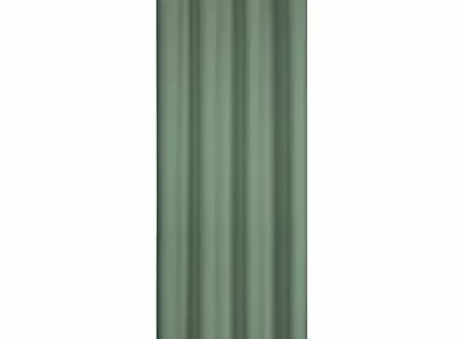 Zasłona na przelotkach 140x250 RITA jednokolorowa ciemna mięta z miękkiej tkaniny