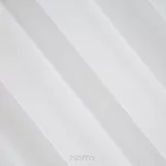 Firana na przelotkach 350x250 SAKALI biała z siateczki z błyszczącą moherową nicią - 6