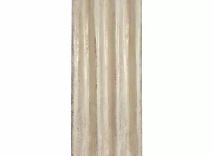 Zasłona gotowa na przelotkach 140x250 RENIA welwetowa jasny beż z szampańskim przecieranym wzorem