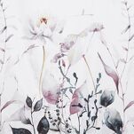 Pościel z mikrowłókna 220x200 VERANO 9 biała wrzosowa wzór kwiatowy Design 91 - 2