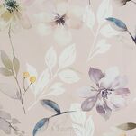 Pościel z makosatyny 160x200 PREMIUM 33 biała jasny różowy kwiatowy wzór Premium - 4