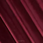 Zasłona gotowa na taśmie 140x270 VILLA welwetowa bordowa jednokolorowa o aksamitnej strukturze - 5