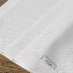 Obrus 145x350 JOWITA biały zdobiony kantą i srebrna nicią - 8