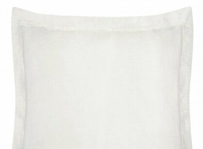 Poszewka bawełniana 40x40 NOVAC kremowa z ozdobną kantą Nova Colour