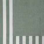 Komplet ścierek kuchennych 2x50x70 KARIN zielone w pasy z bawełny - 4