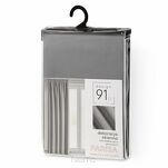 Zasłona na taśmie 135x270 PARISA zaciemniająca srebrna jednokolorowa Design 91 - 7