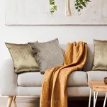 Poszewka welwetowa 45x45 ROYAL 1 niebieska zdobiona cyrkoniami z wypustką - 5