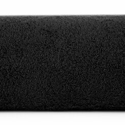 Ręcznik 70x140 EVI Pierre Cardin czarny zdobiony bordiurą w kolorze ręcznika z logo marki 430 g/m2