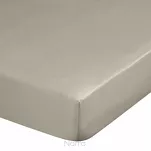 Prześcieradło z satyny bawełnianej z gumką NOVA 3 beż 1 220x200 - 4
