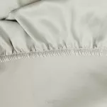 Prześcieradło z satyny bawełnianej z gumką NOVA 3 beżowe 1 180x200 - 2