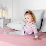 Prześcieradło z bawełny frotte z gumką czarne 140x200 Design 91 - 10