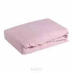 Prześcieradło z bawełny frotte z gumką pudrowe 220x200 Design 91 - 6