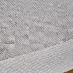 Obrus 145x350 STELLA 2 biały zdobiony kantą z wplecioną nicią srebrną - 2