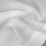 Obrus 145x350 STELLA 2 biały zdobiony kantą z wplecioną nicią srebrną - 8