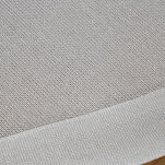 Obrus 145x350 STELLA 2 biały zdobiony kantą z wplecioną nicią srebrną - 4