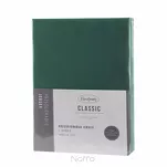 Prześcieradło z bawełny jersey 3 z gumką ciemna zieleń 140x200 - 6