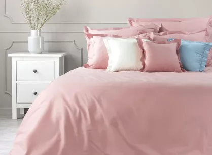 Poszwa na kołdrę bawełniana 220x200 NOVAC pudrowa