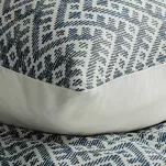 Pościel satynowa 140x200 SPRING 98 granatowa kremowa z nadrukiem etnicznym z kolekcji Classic - 2