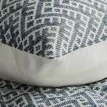 Pościel satynowa 140x200 SPRING 98 granatowa kremowa z nadrukiem etnicznym z kolekcji Classic - 4