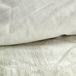 Pościel bawełniana 140x200 ADEL beżowa z wzorem geometrycznym z kolekcji Classic Family - 4