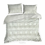 Pościel bawełniana 140x200 ADEL beżowa z wzorem geometrycznym z kolekcji Classic Family - 6