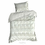 Pościel bawełniana 140x200 ADEL beżowa z wzorem geometrycznym z kolekcji Classic Family - 5