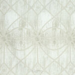 Pościel bawełniana 140x200 ADEL beżowa z wzorem geometrycznym z kolekcji Classic Family - 2