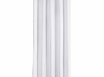 Zasłona na taras 155x220 GARDEN 2 na szelkach zapinanymi na rzepy biała wodoodporna