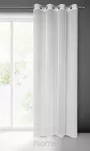 Firana na przelotkach 140x250 SANDRA biała gładka z etaminy - 5
