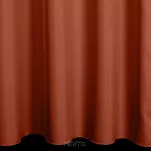 Zasłona na przelotkach 140x250 RITA jednokolorowa ceglana z miękkiej tkaniny - 3
