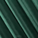 Zasłona na taśmie 140x300 VILLA welwetowa ciemna zieleń o aksamitnej strukturze - 6