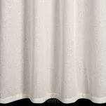 Zasłona na przelotkach ESSI kremowa w stylu eko o strukturze siatki z błyszczącą złotą nicią - 7