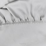 Prześcieradło z bawełny jersey z gumką srebrne 180x200 Design 91 - 2