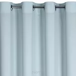Zasłona na przelotkach 140x250 RITA jednokolorowa jasna mięta z miękkiej tkaniny - 4