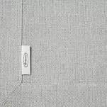 Obrus 145x350 STELLA 2 srebrny zdobiony kantą z wplecioną nicią srebrną - 2