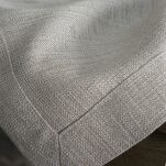 Obrus 145x350 STELLA 2 srebrny zdobiony kantą z wplecioną nicią srebrną - 11