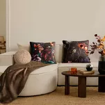 Koc jednokolorowy 170x210 TEDY ciemny brąz imitujący buklę - 6